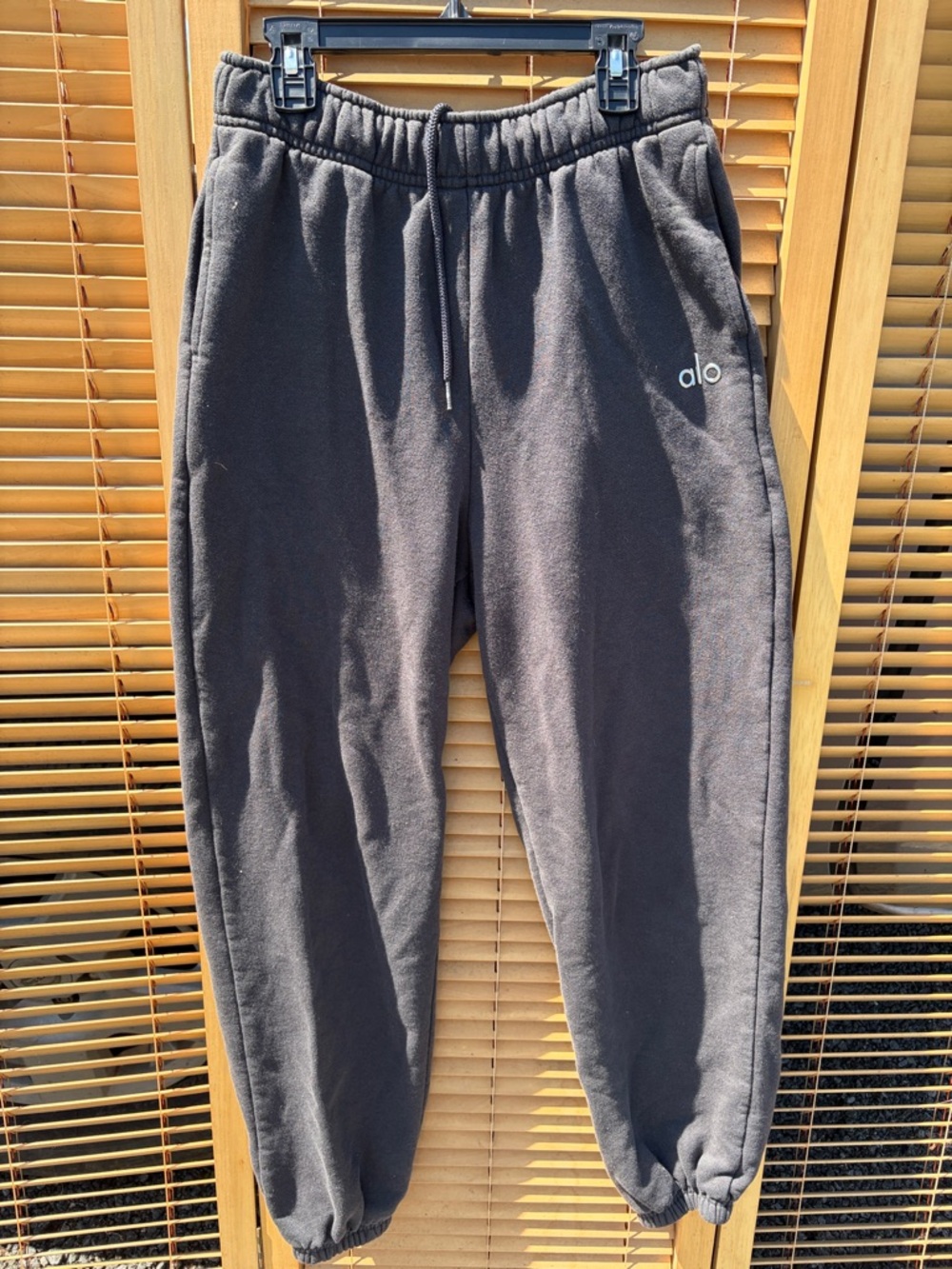 ALO Yoga Black Jogger Sweatpants